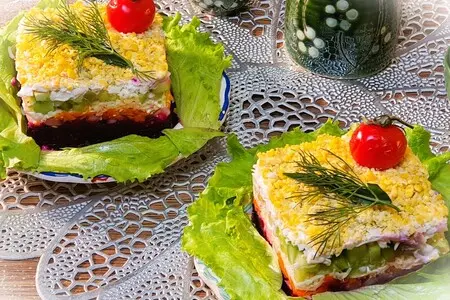 Салат со свеклой и сыром Салат со свеклой и сыром
