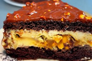 Невероятно вкусный торт «Сникерс» на Новый Год 2026 . Простой рецепт