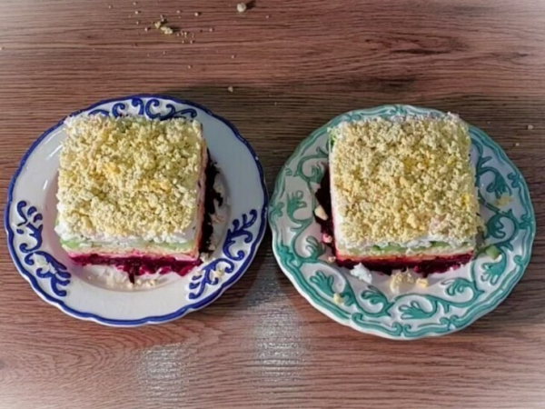 Салат со свеклой и сыром Салат со свеклой и сыром
