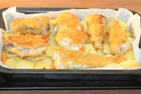 Минтай в пергаменте и со сливочным вкусом