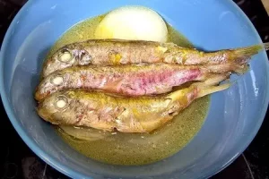 Шкара из барабульки по-черноморски