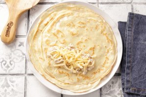 Блинчики с курицей