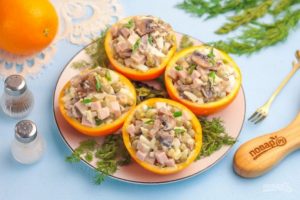 Фаршированные апельсины