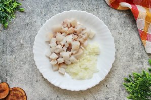 Пирог с палтусом