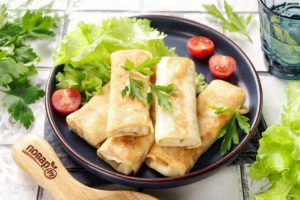 Блинчики с курицей