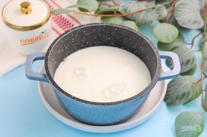 Желе из молока
