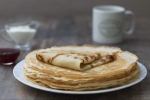 Тонкие блины на кефире