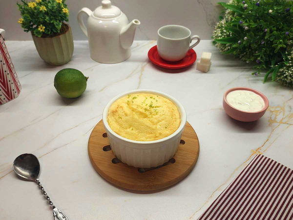 Творожное суфле с лаймом