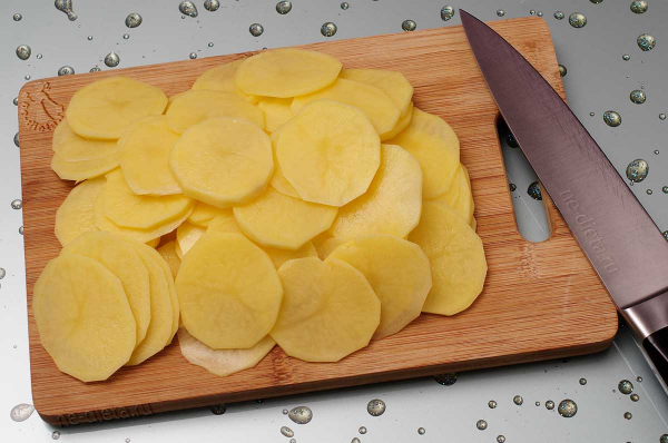 Рыба с овощами в духовке