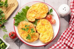 Бутерброды с сыром в аэрогриле