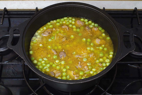 Плов с куриной печенью